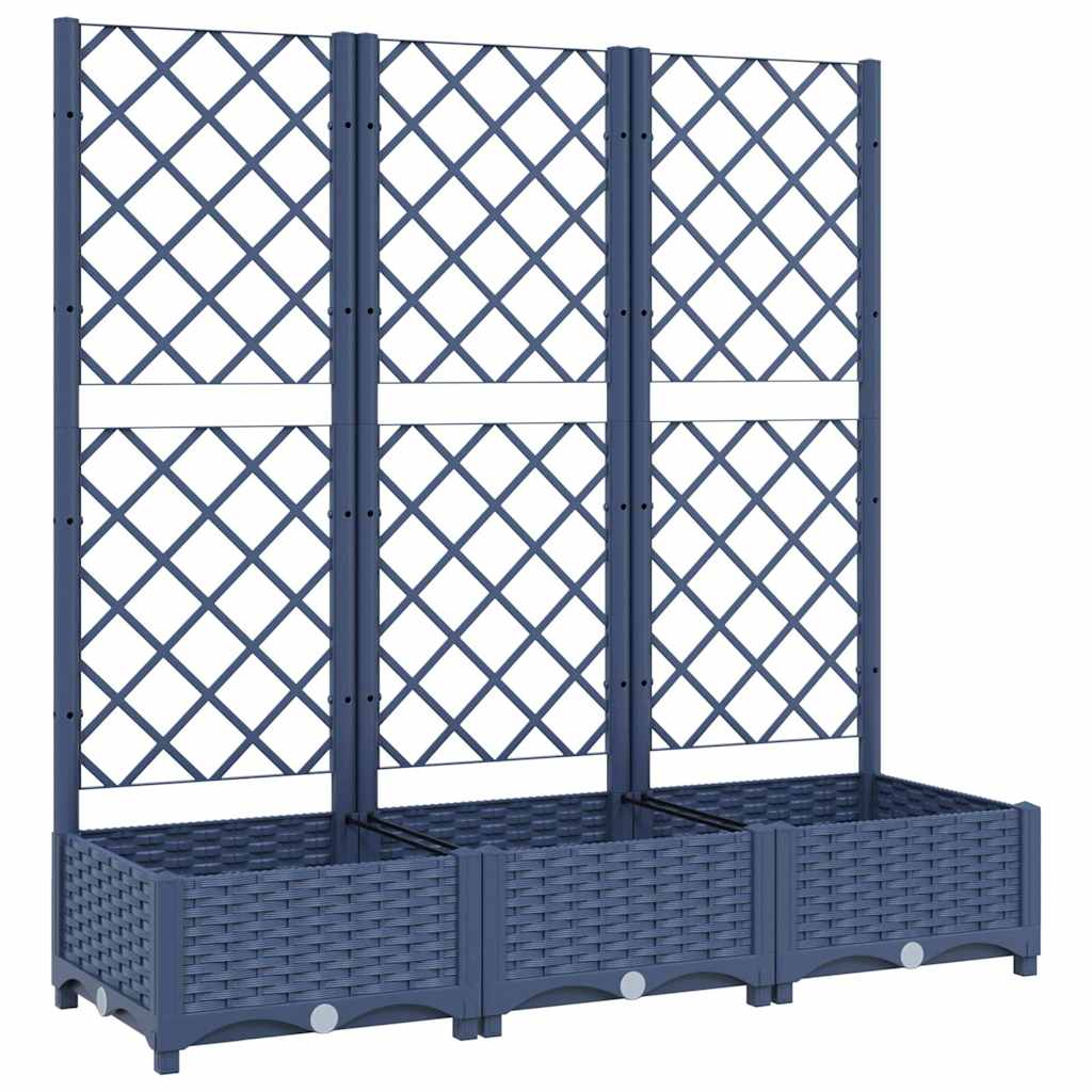 Giardino Blu Grigio 120 x 40 x 121,5 cm
