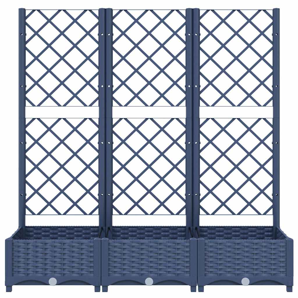 Giardino Blu Grigio 120 x 40 x 121,5 cm