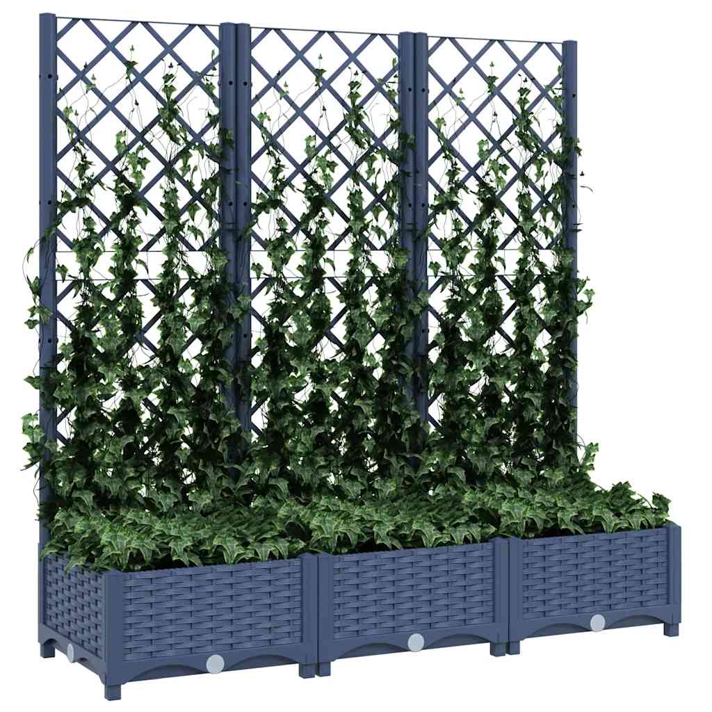 Giardino Blu Grigio 120 x 40 x 121,5 cm