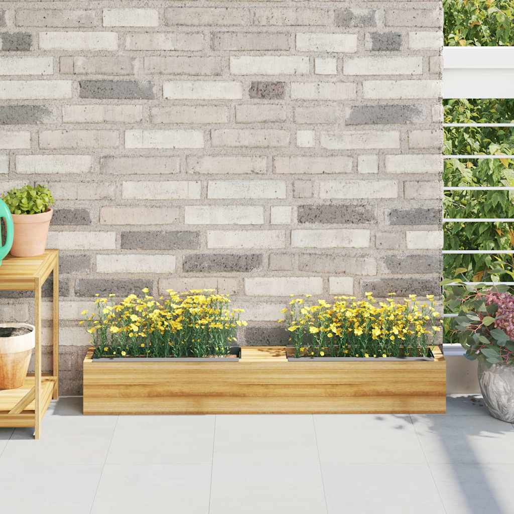 Fioriere per Europallet 12 pz Grigio 36x13,5x9,5 cm in PP