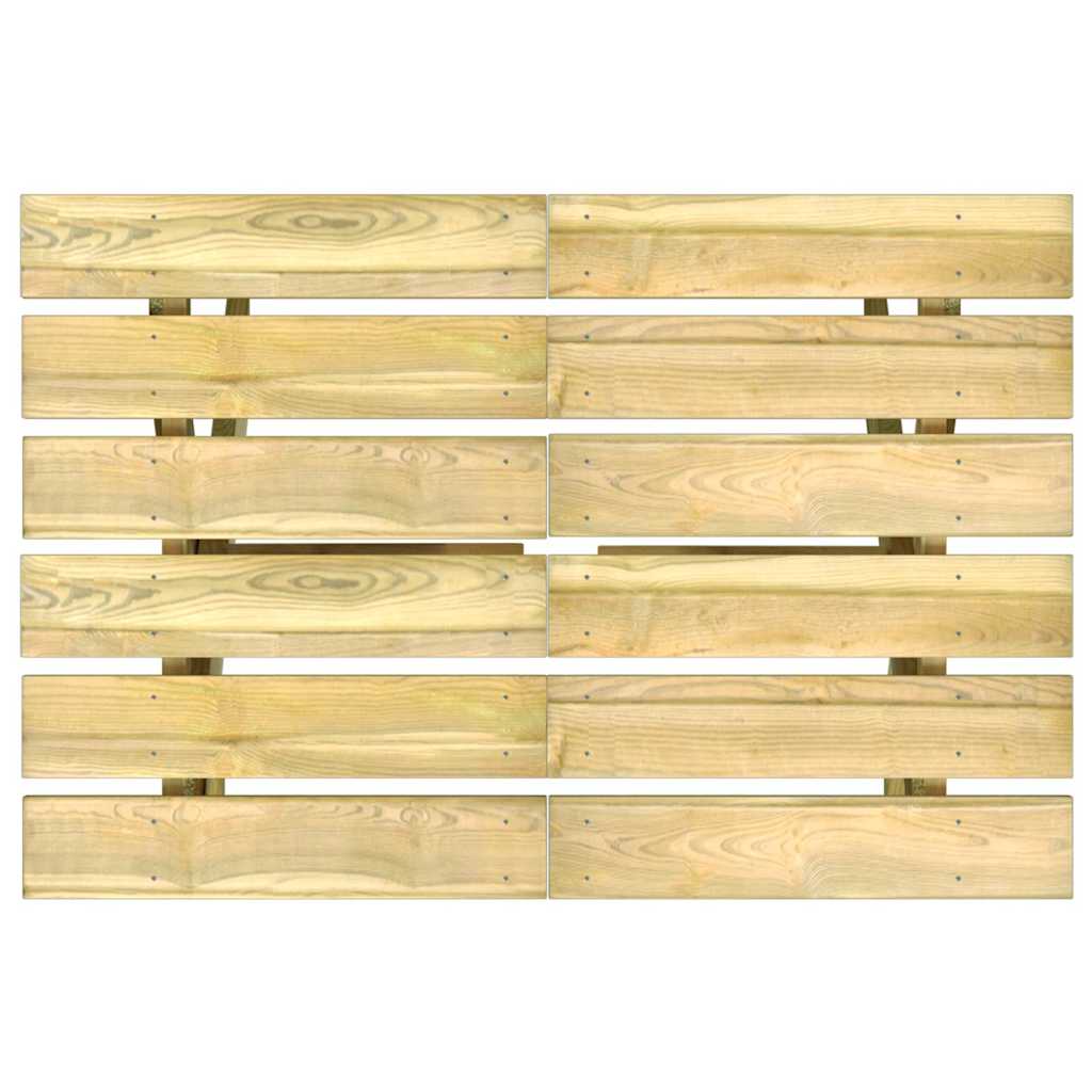 Tavolo da Giardino 110x73x70 cm in Legno di Pino Impregnato