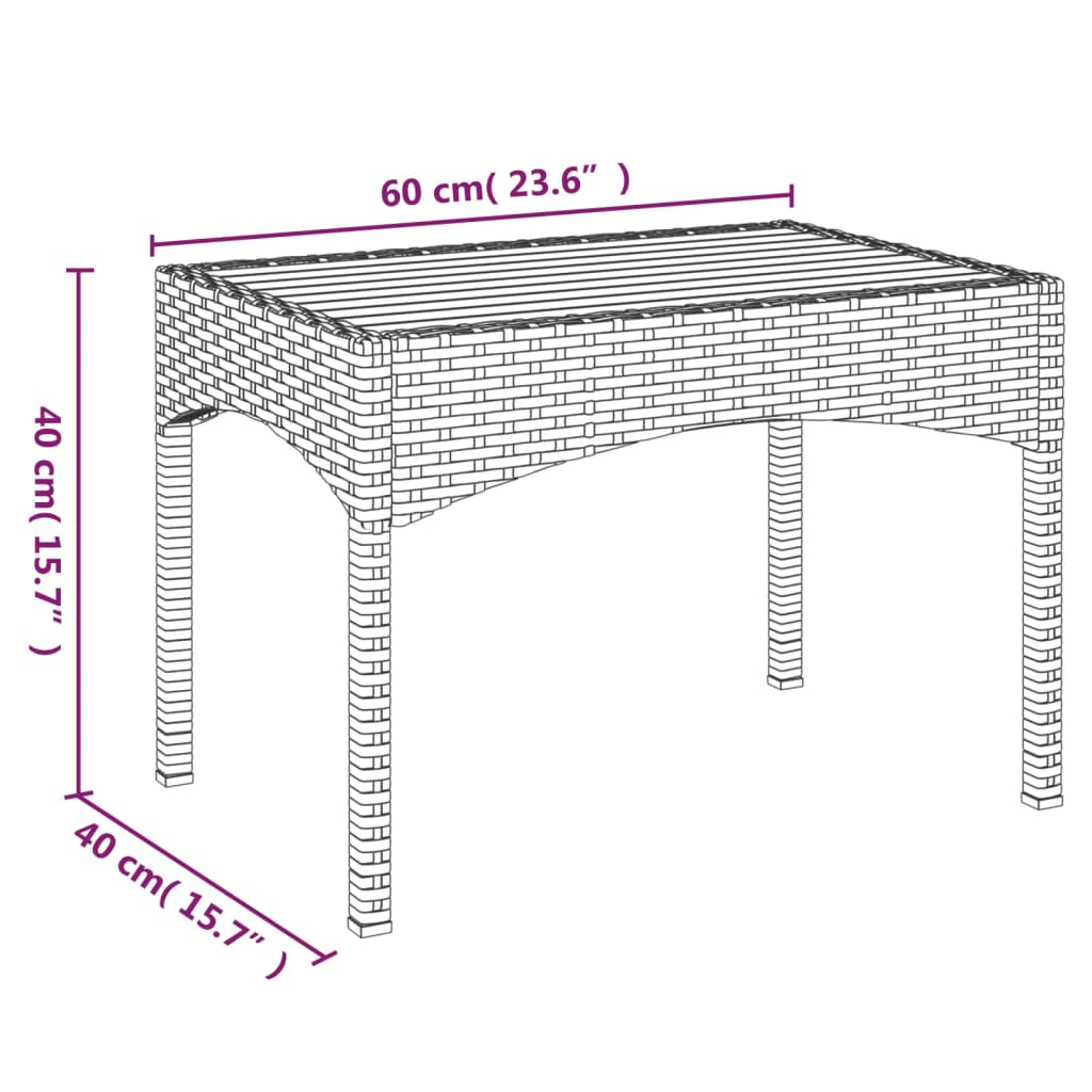 Set da Pranzo da Giardino 5 pz Nero con Cuscini in Polyrattan