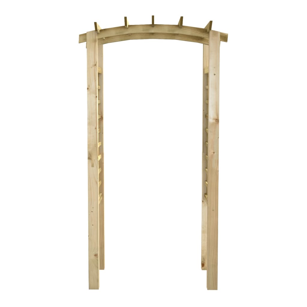 Arco a Traliccio 110x60x210 cm in Pino Massello Impregnato
