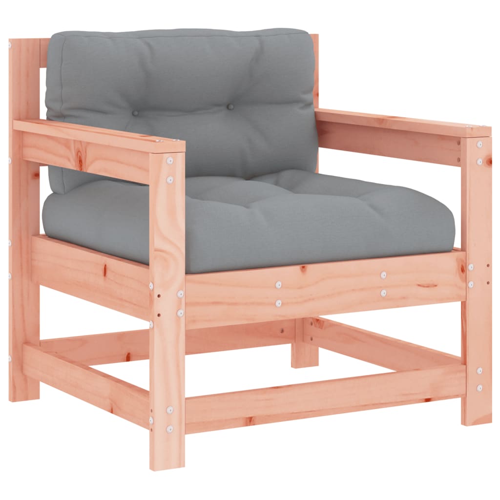 Set Divani Giardino 6 pz con Cuscini Legno Massello di Douglas