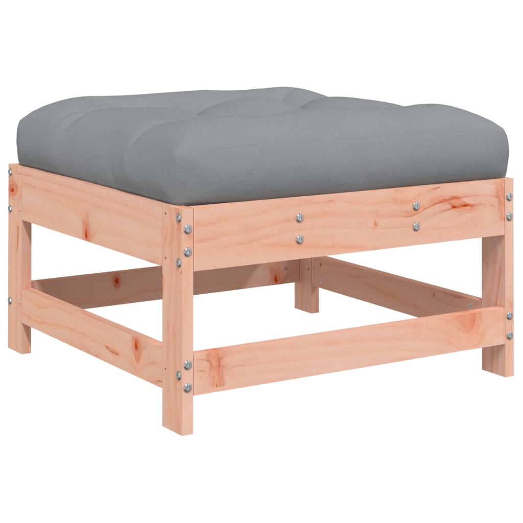 Set Divani Giardino 6 pz con Cuscini Legno Massello di Douglas