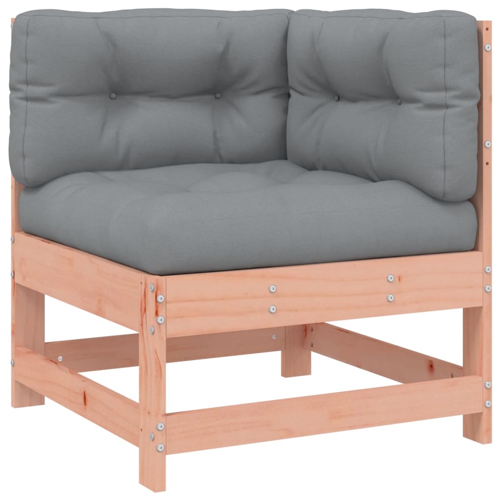 Set Divani Giardino 7 pz con Cuscini Legno Massello di Douglas