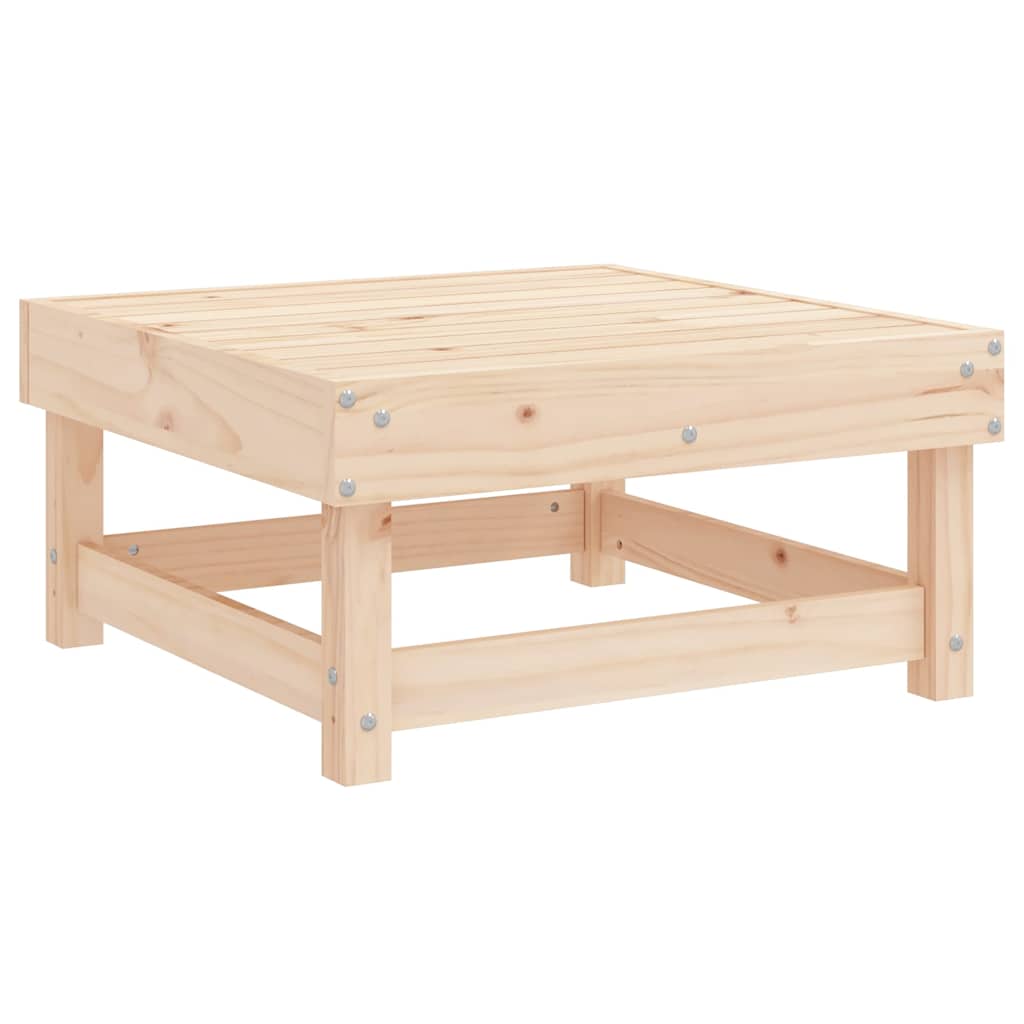 Set Salotto da Giardino 8 pz in Legno Massello di Pino