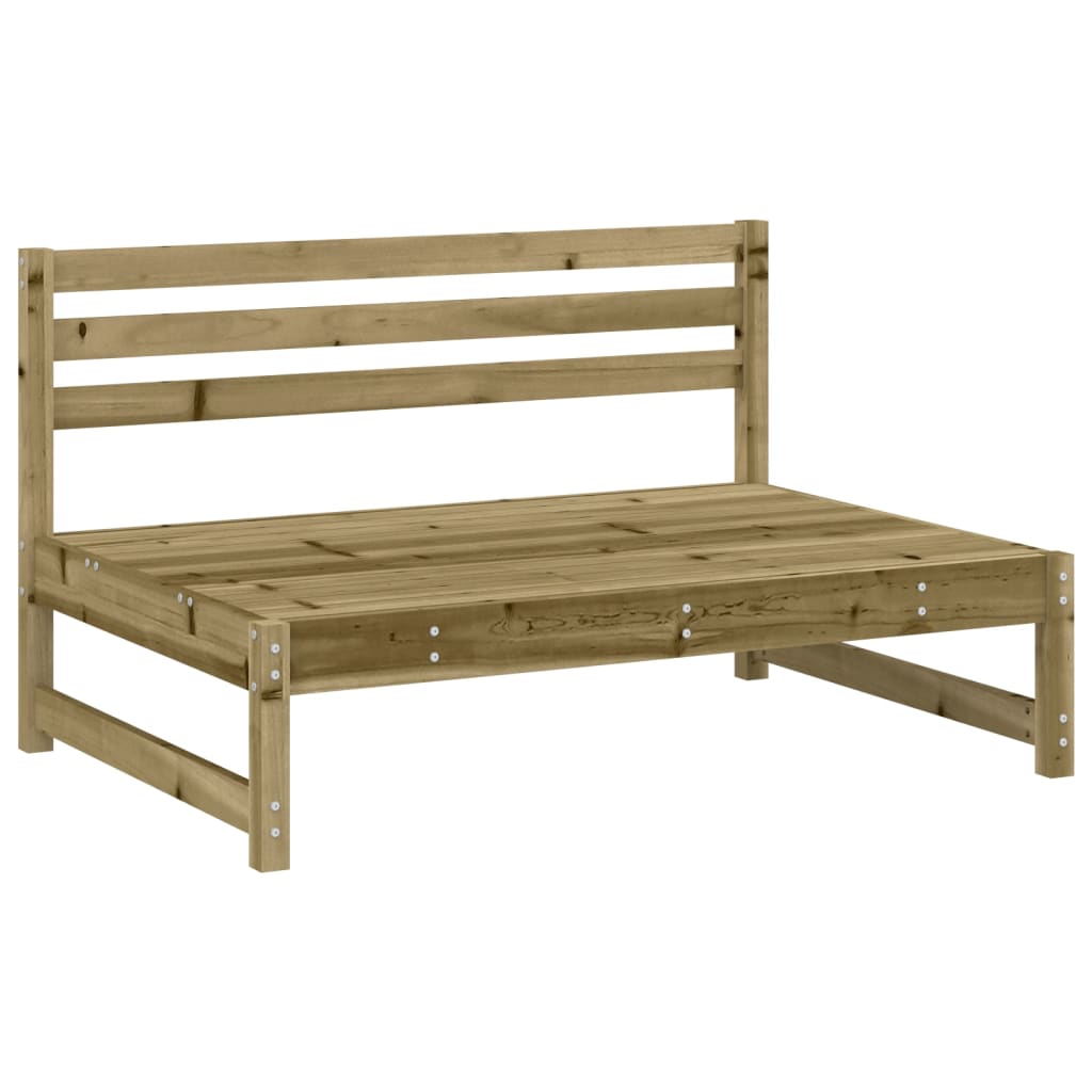 Set Salotto da Giardino 6 pz in Legno Impregnato di Pino