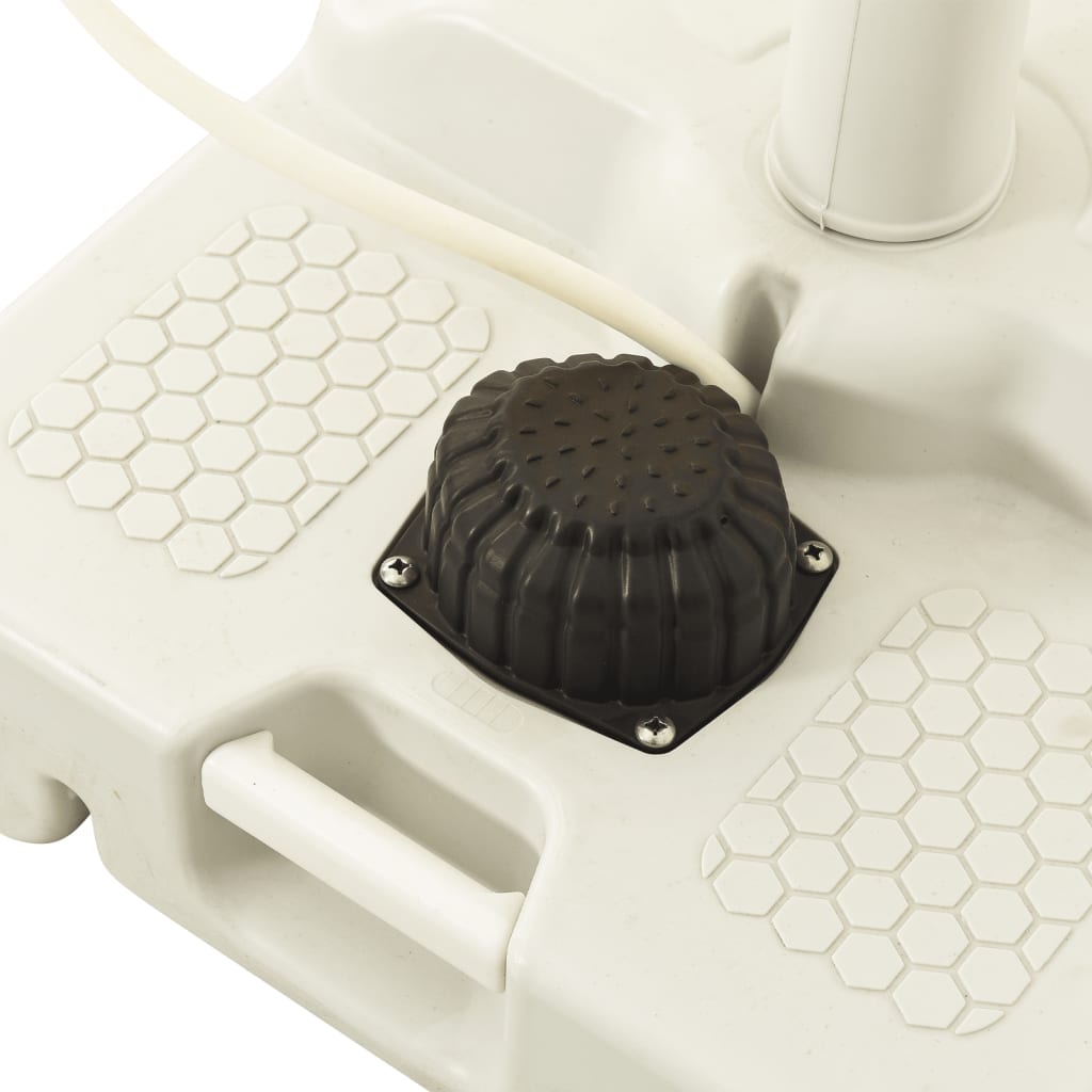 Set Toilette da Campeggio Portatile e Supporto Lavamani