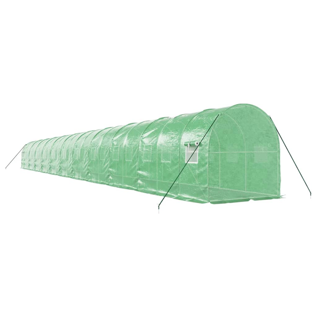 Serra con Telaio in Acciaio Verde 44 m² 22x2x2 m
