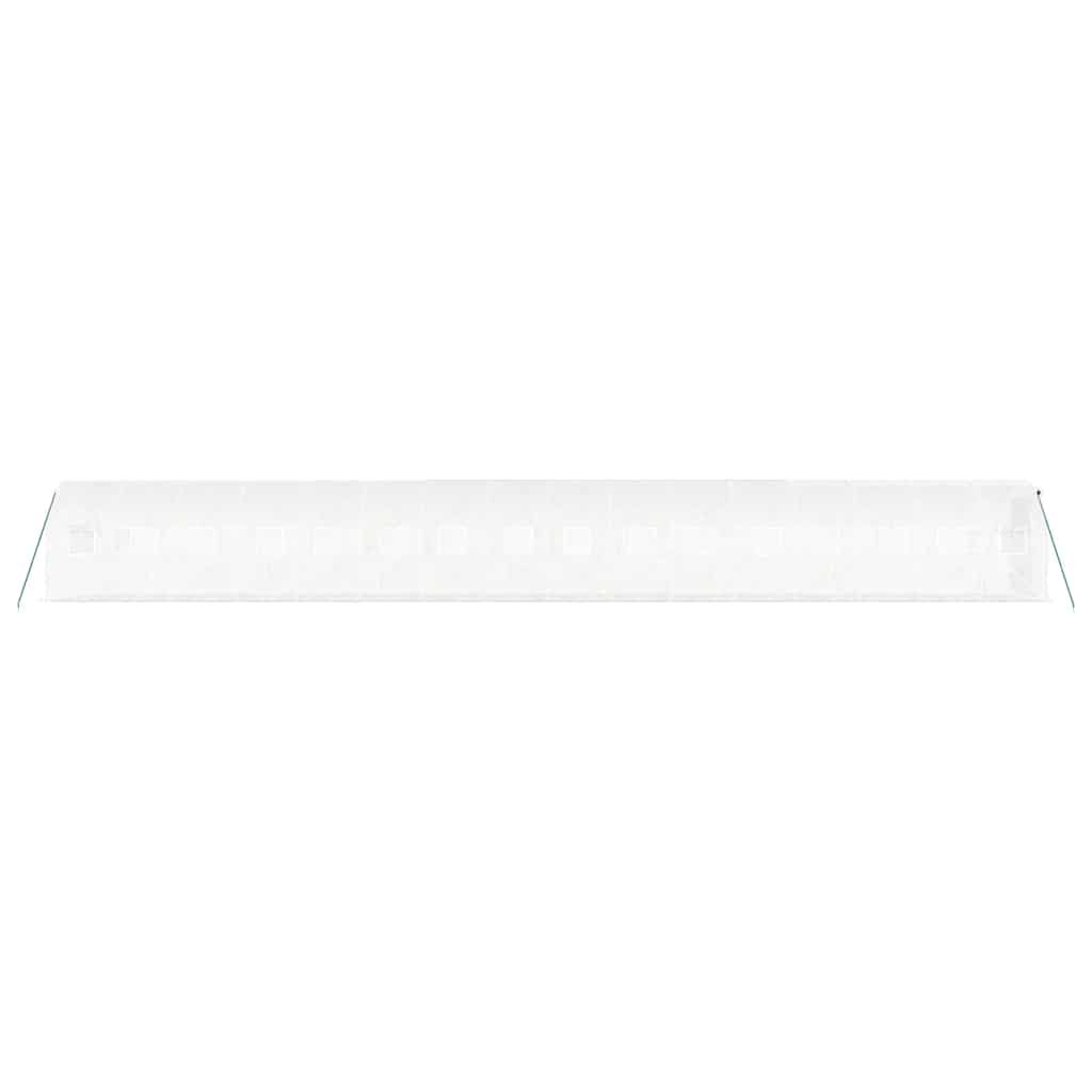 Serra con Telaio in Acciaio Bianco 32 m² 16x2x2 m