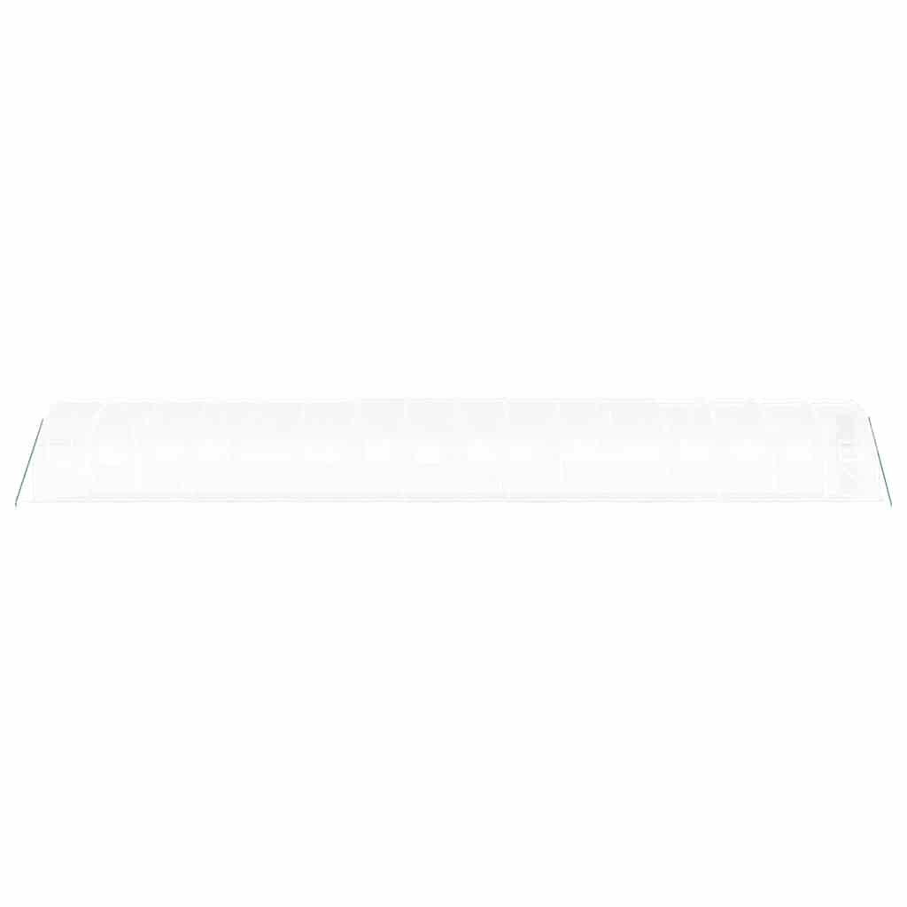 Serra con Telaio in Acciaio Bianco 48 m² 16x3x2 m