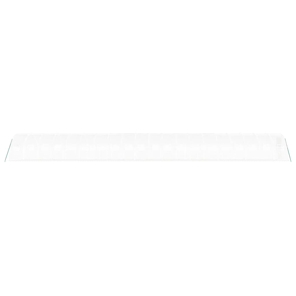 Serra con Telaio in Acciaio Bianco 60 m² 20x3x2 m