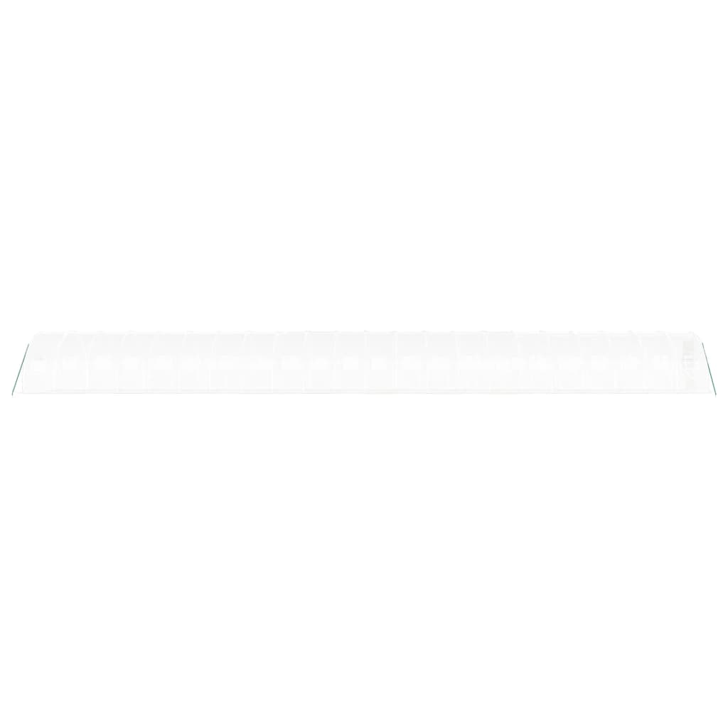 Serra con Telaio in Acciaio Bianco 66 m² 22x3x2 m