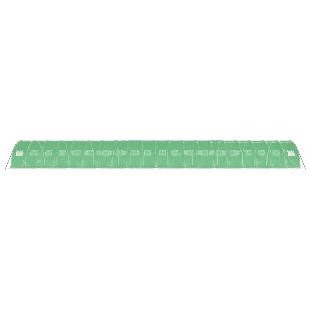 Serra con Telaio in Acciaio Verde 80 m² 20x4x2 m