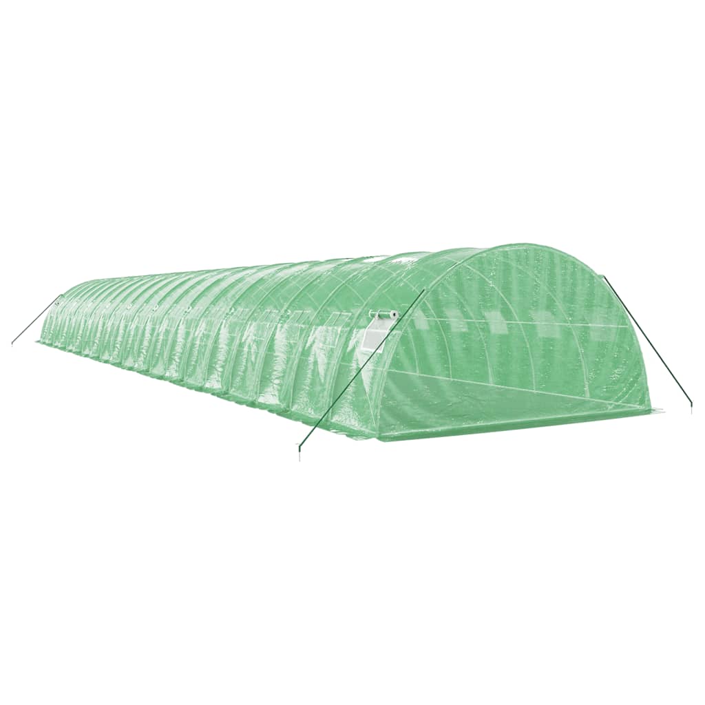 Serra con Telaio in Acciaio Verde 80 m² 20x4x2 m