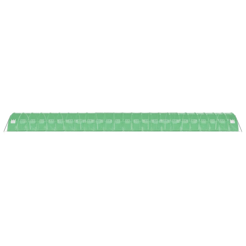Serra con Telaio in Acciaio Verde 96 m² 24x4x2 m
