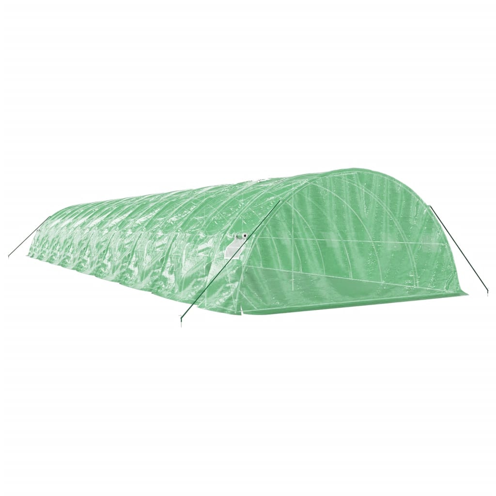 Serra con Telaio in Acciaio Verde 90 m² 18x5x2,3 m