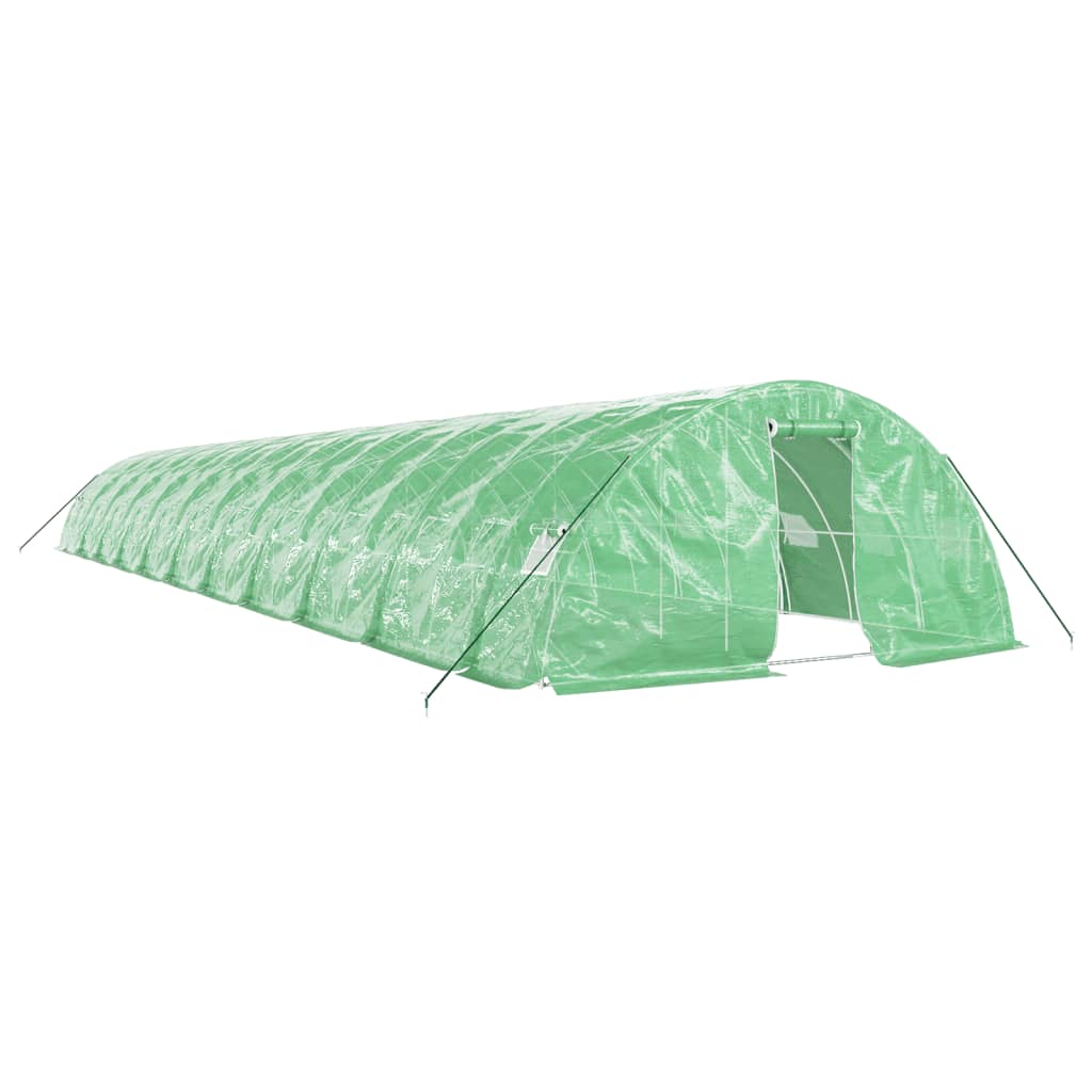 Serra con Telaio in Acciaio Verde 110 m² 22x5x2,3 m