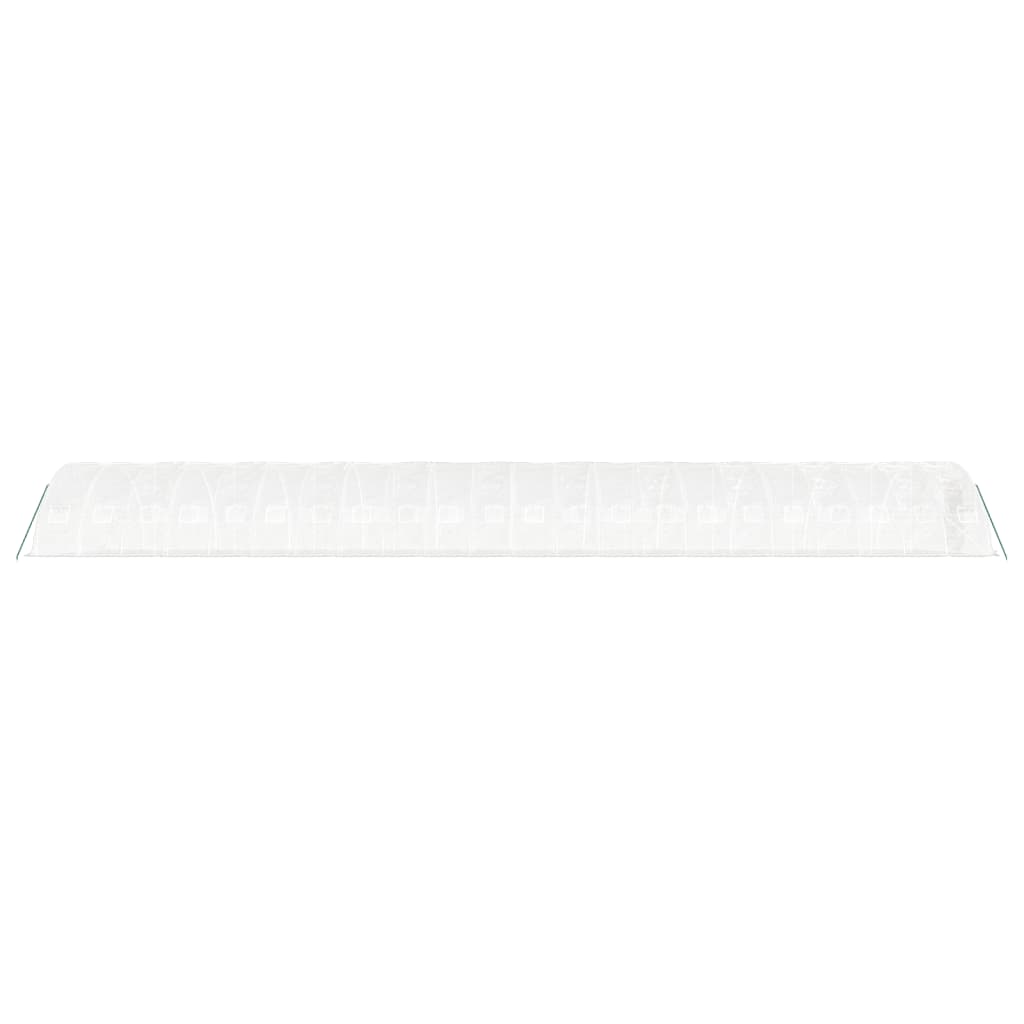 Serra con Telaio in Acciaio Bianco 110 m² 22x5x2,3 m