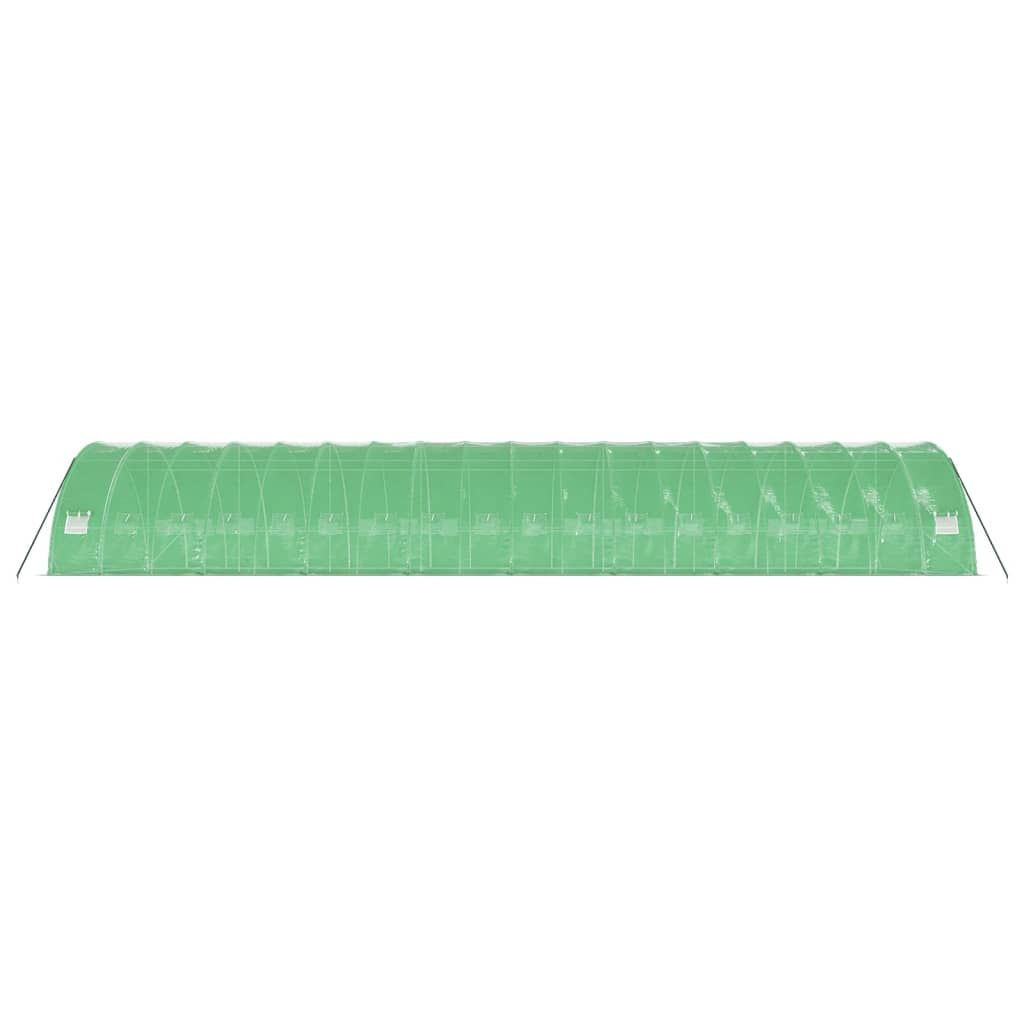 Serra con Telaio in Acciaio Verde 108 m² 18x6x2,85 m