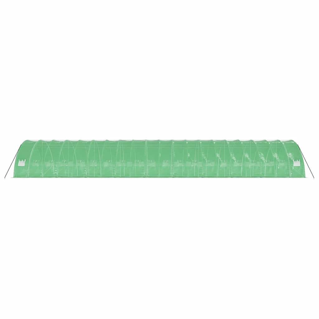 Serra con Telaio in Acciaio Verde 120 m² 20x6x2,85 m