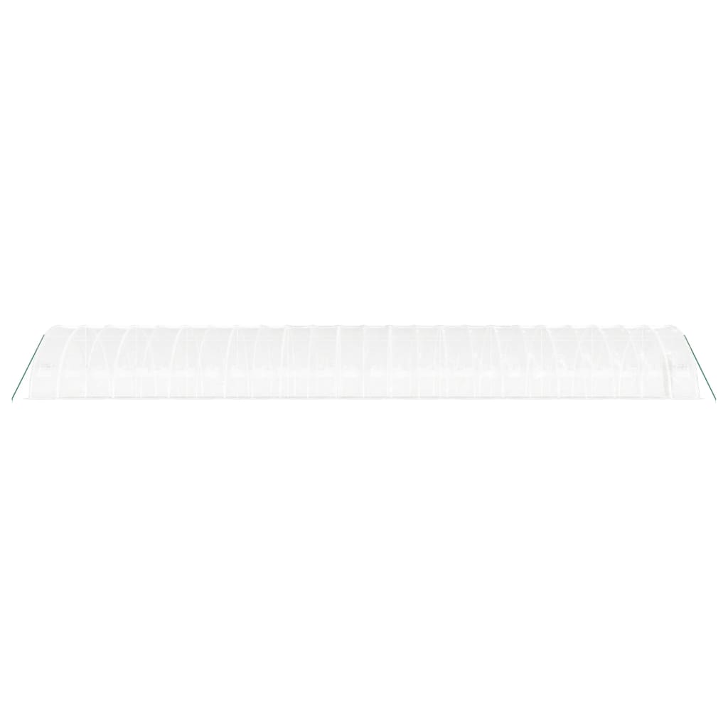 Serra con Telaio in Acciaio Bianco 144 m² 24x6x2,85 m
