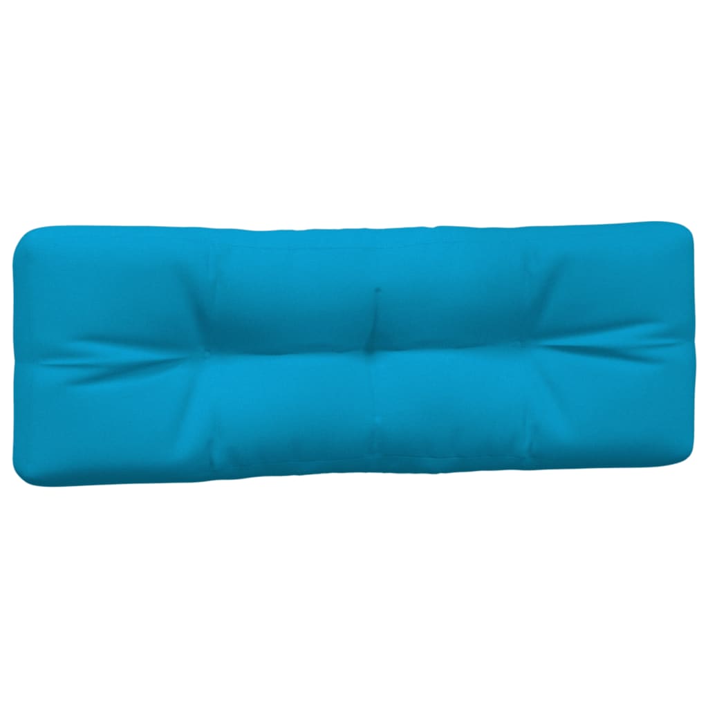 Cuscini per Pallet 7 pz Blu in Tessuto