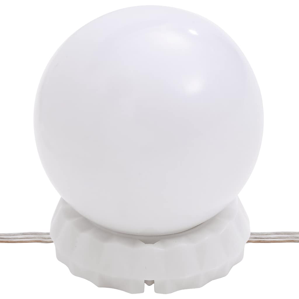Specchio da Parete con Luci LED 50x80 cm Vetro Rettangolare