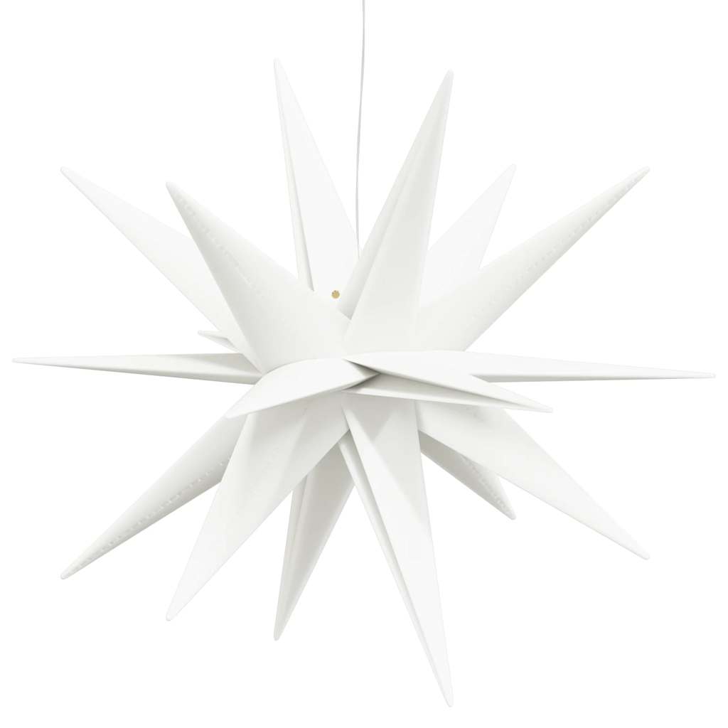 Luci di Natale con LED 3 pz Pieghevoli Bianche 57 cm