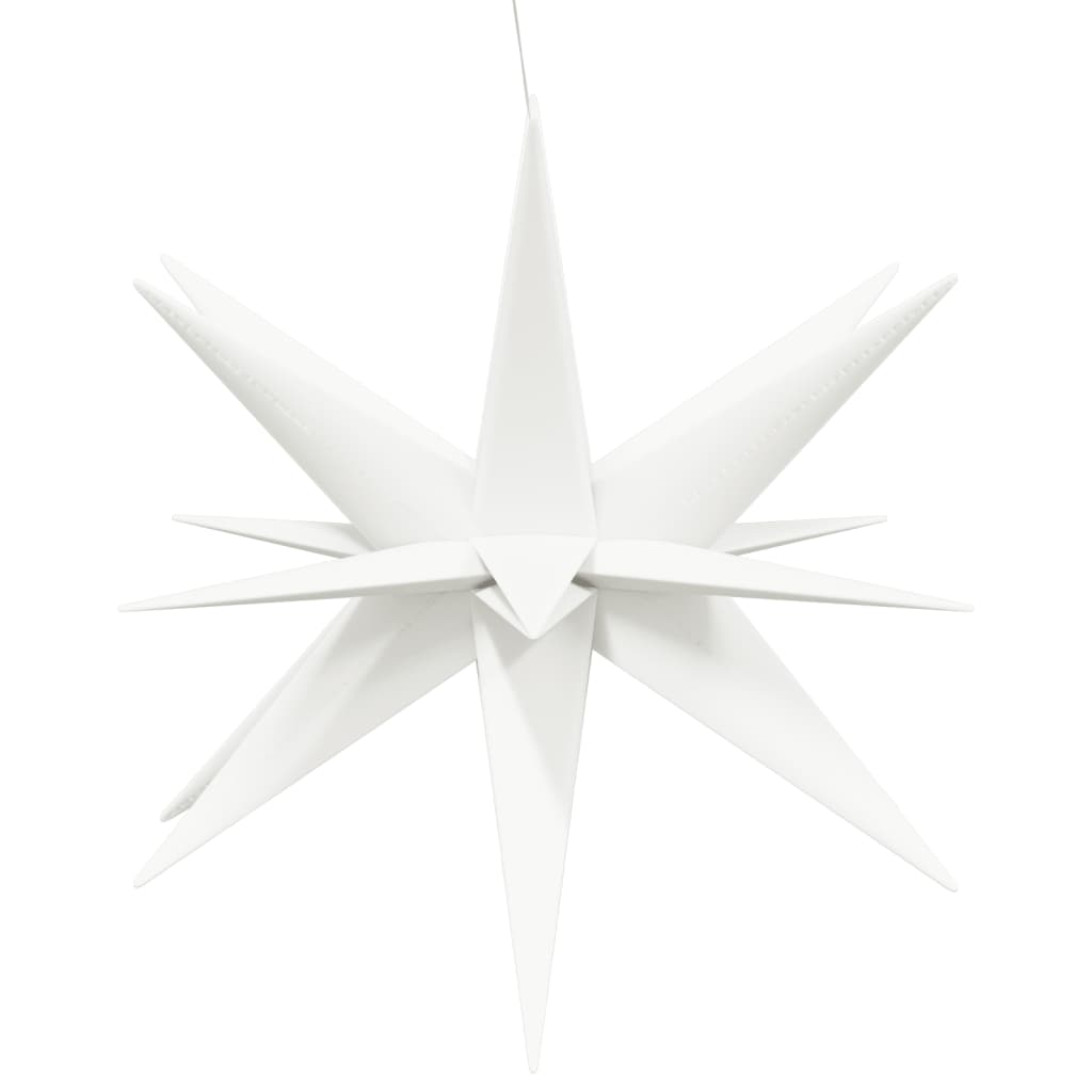 Luci di Natale con LED 3 pz Pieghevoli Bianche 100 cm