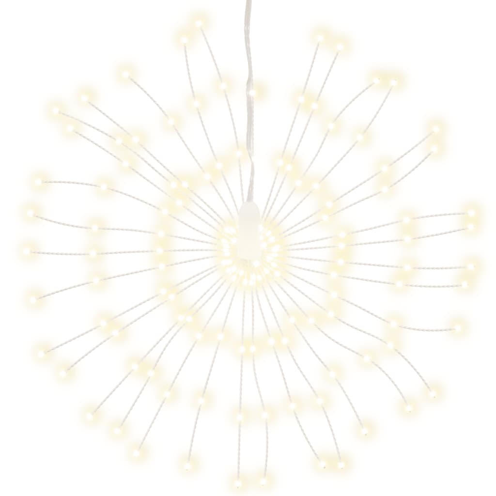 Illuminazioni di Natale Galassia 140 LED 2pz Bianco Caldo 17 cm
