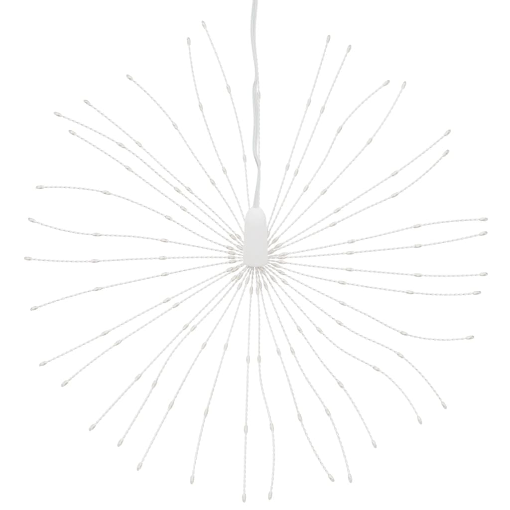 Illuminazioni di Natale Galassia 140 LED 2pz Bianco Caldo 17 cm