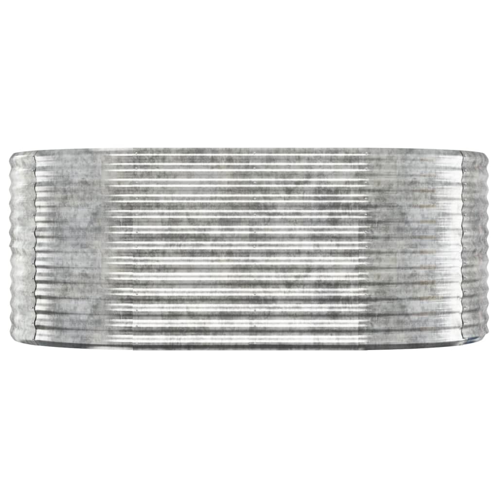 Letto Giardino Acciaio Zincato 175x100x68cm Argento