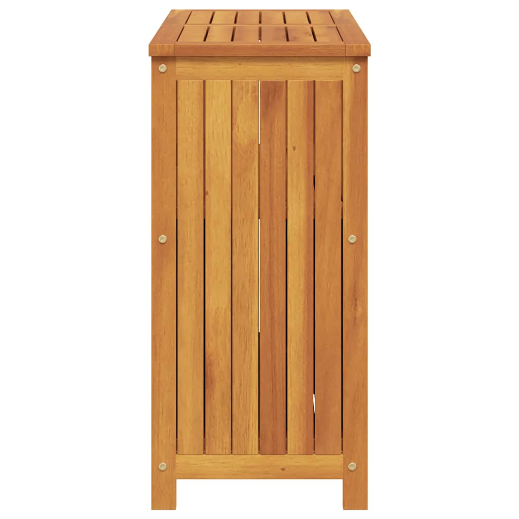 Tavolo Consolle da Giardino 80x35x75 cm Legno Massello Acacia