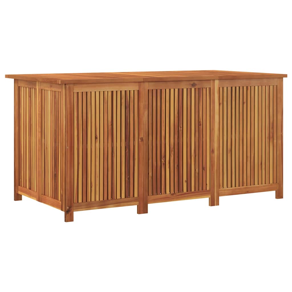 Contenitore da Giardino 150x80x75cm in Legno Massello di Acacia