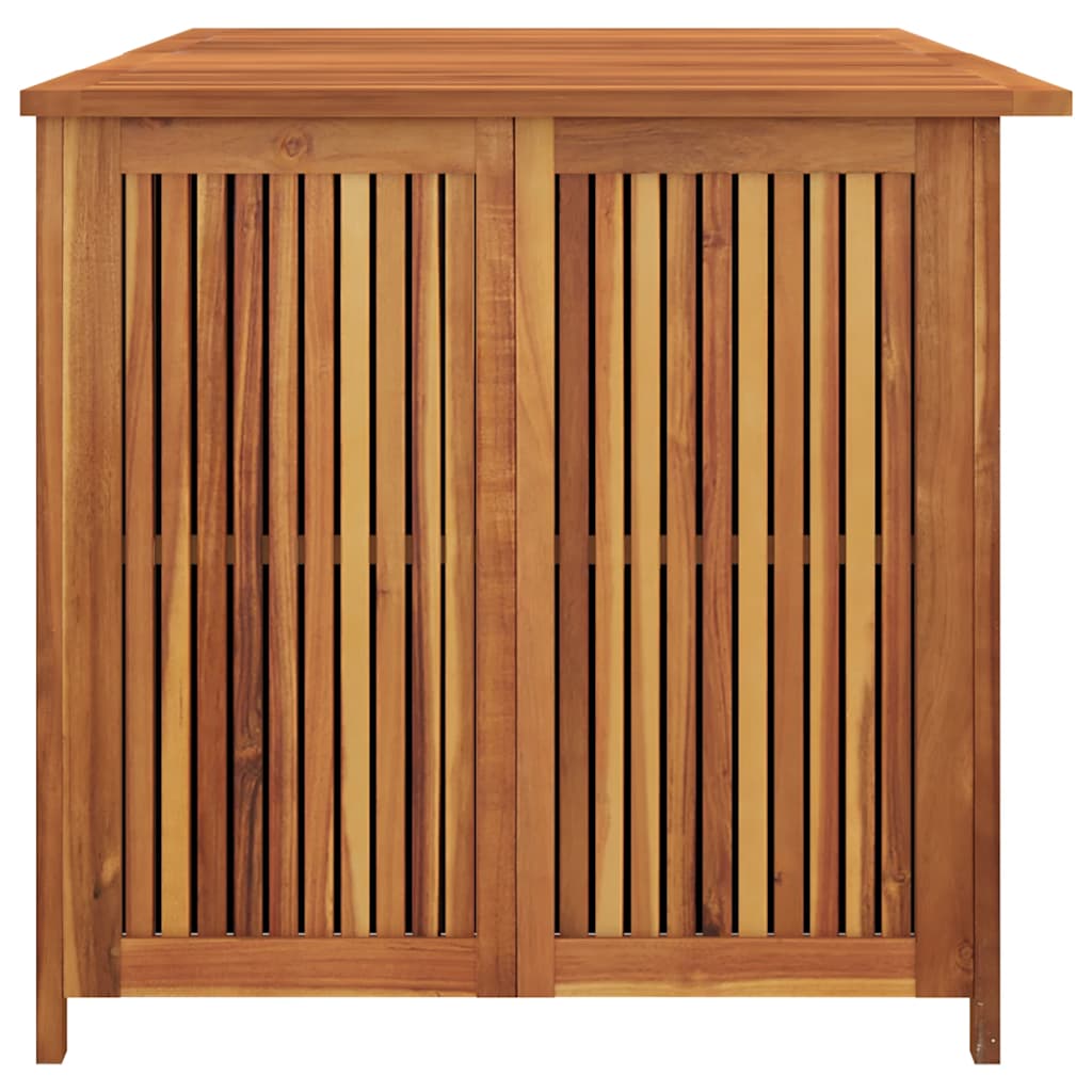 Contenitore da Giardino 175x80x75cm in Legno Massello di Acacia