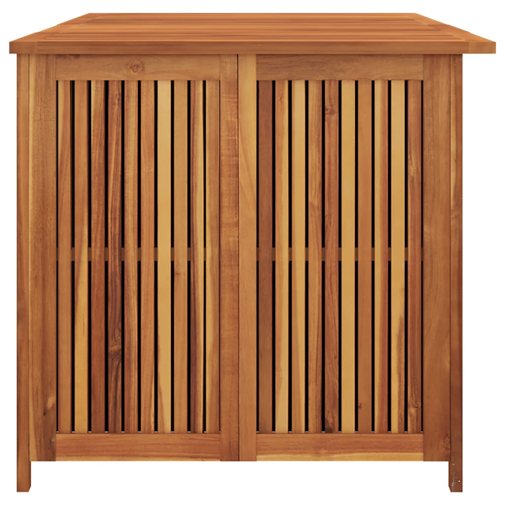 Contenitore da Giardino 200x80x75cm in Legno Massello di Acacia