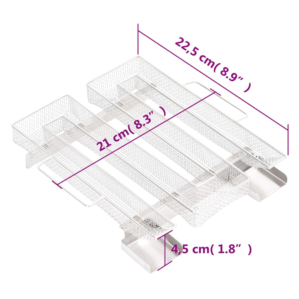 Forno Affumicatore BBQ Generatore Fumo Freddo Acciaio Zincato