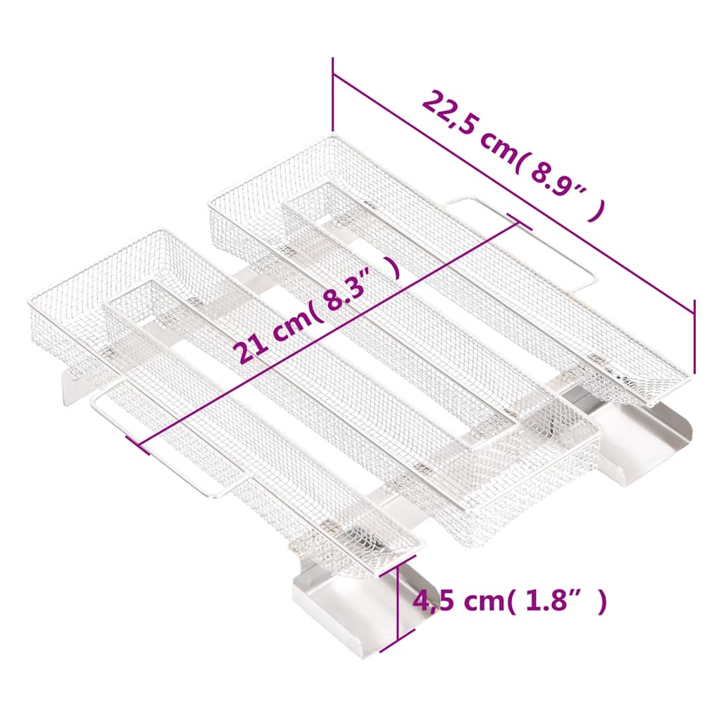 Forno Affumicatore BBQ Generatore Fumo Freddo Acciaio Zincato