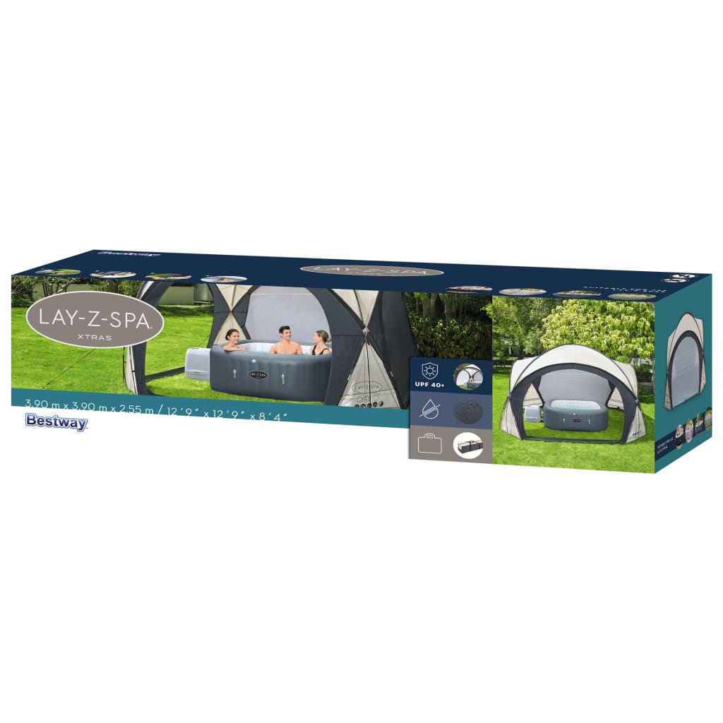 Bestway Tenda a Cupola per Vasche Idromassaggio 390x390x255 cm