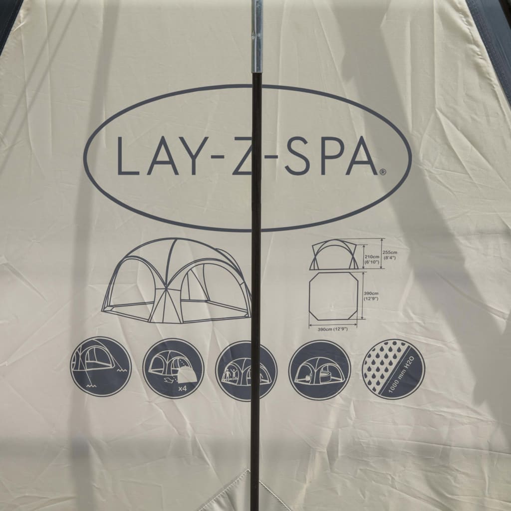 Bestway Tenda a Cupola per Vasche Idromassaggio 390x390x255 cm