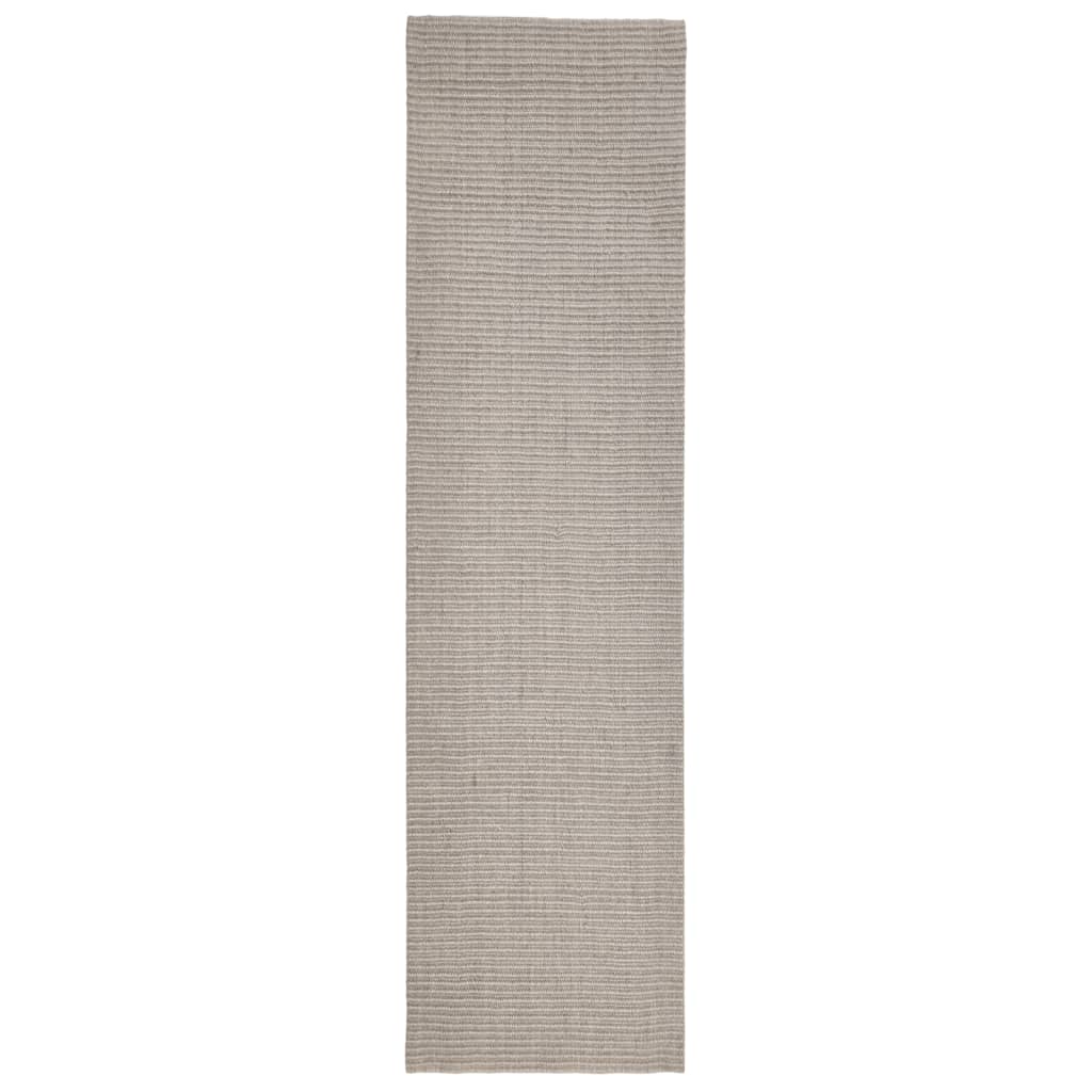Tappeto in Sisal per Tiragraffi Sabbia 66x250 cm