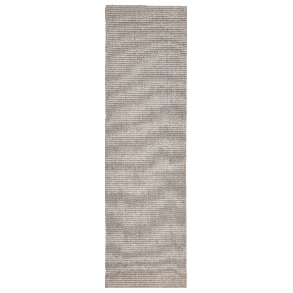 Tappeto in Sisal per Tiragraffi Sabbia 100x350 cm