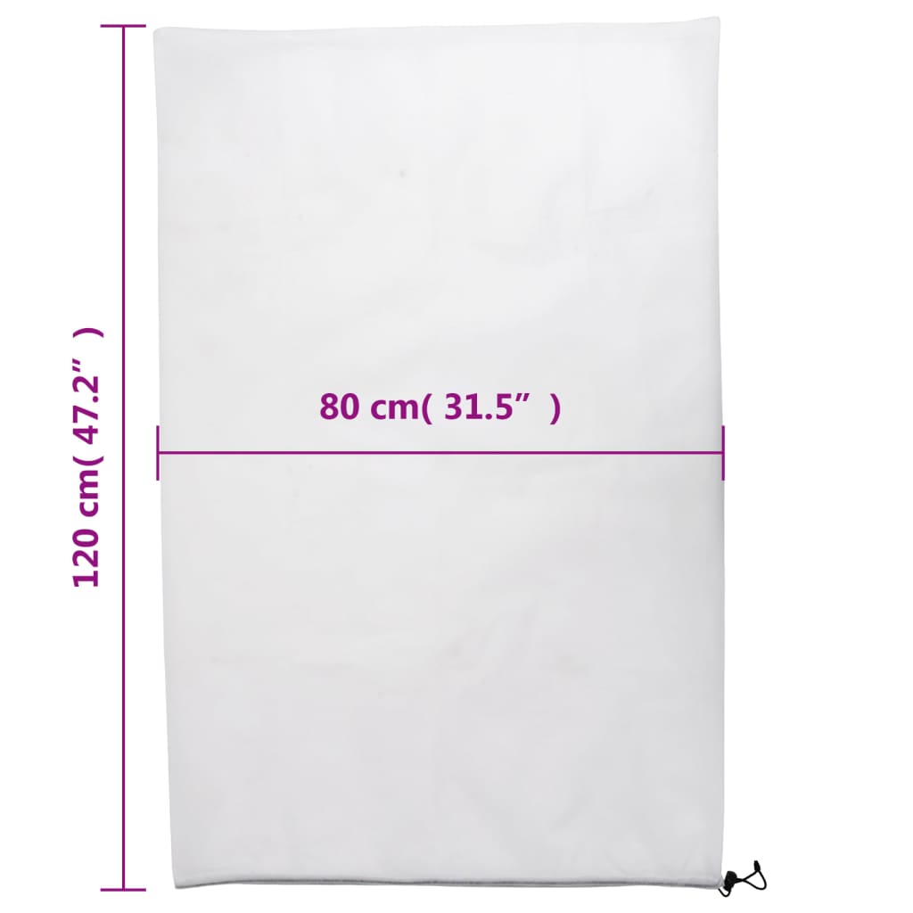 Coperture con Coulisse per Piante 12pz 70 g/m² 0,8x1,2 m