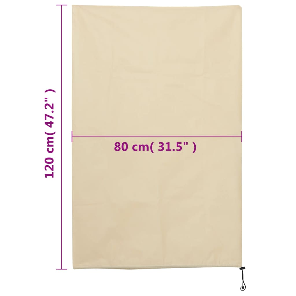Coperture con Coulisse per Piante 12pz 70 g/m² 0,8x1,2 m
