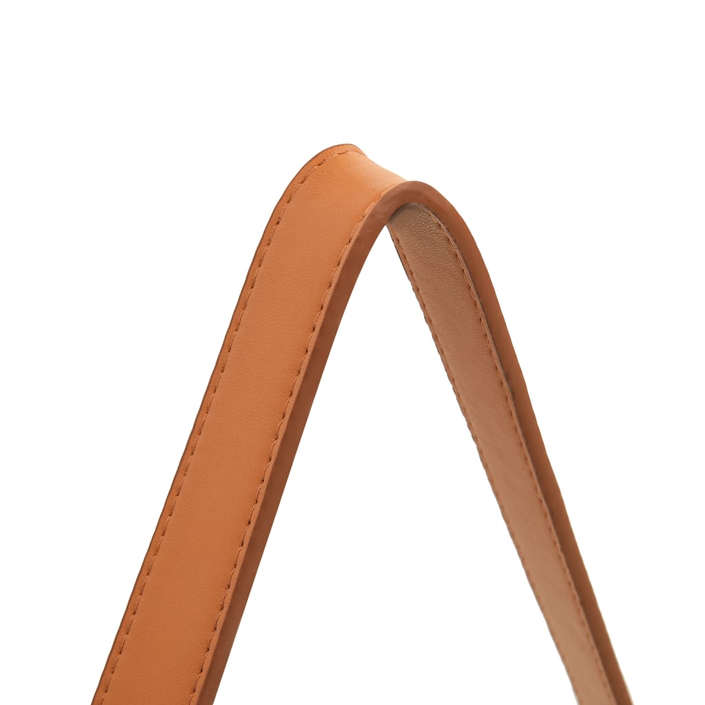 Specchio da Parete con Cinghia 60 cm Oro