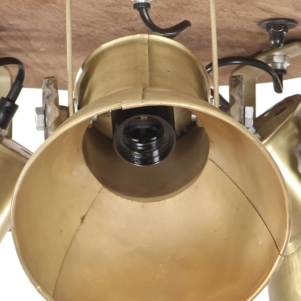 Lampada a Sospensione Industriale 25 W Ottone 42x27 cm E27