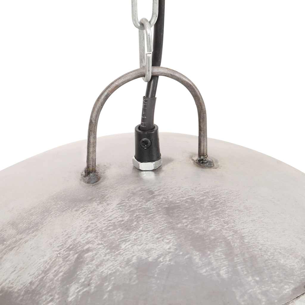 Lampada a Sospensione Vintage 25 W Argento Rotonda 41 cm E27