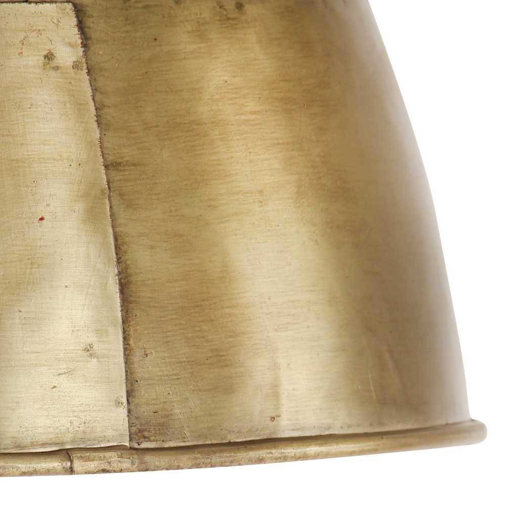 Lampada Industriale Vintage 25 W Ottone Rotonda 31 cm E27